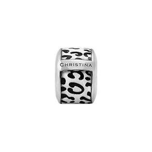 Christina Watches Leopard sølv tube/ring , 630-S30-3